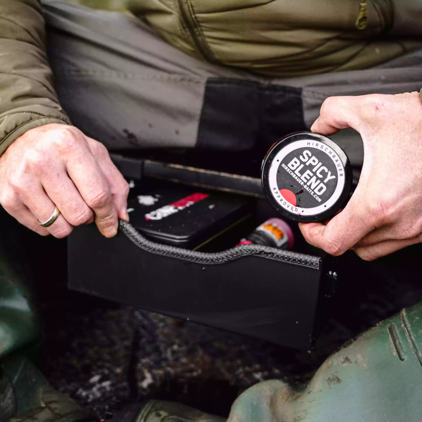 Metall Tackle-Box für Karpfenangler-Boote